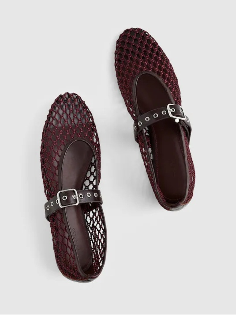 NWT Madewell The Remy Mary Jane Flat - Espresso Bean